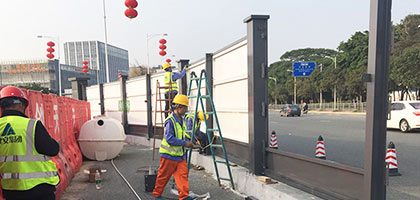 市政施工圍擋購買(mǎi)的時(shí)候要注意什么？，深圳市大通建設發(fā)展有限公司鋼結構圍擋生產(chǎn)廠(chǎng)家