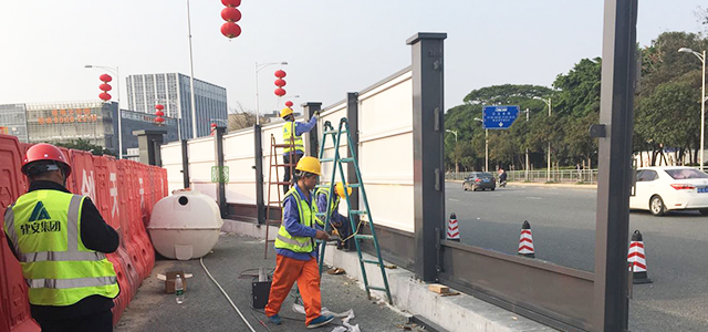 建筑工地圍擋，工程施工圍擋